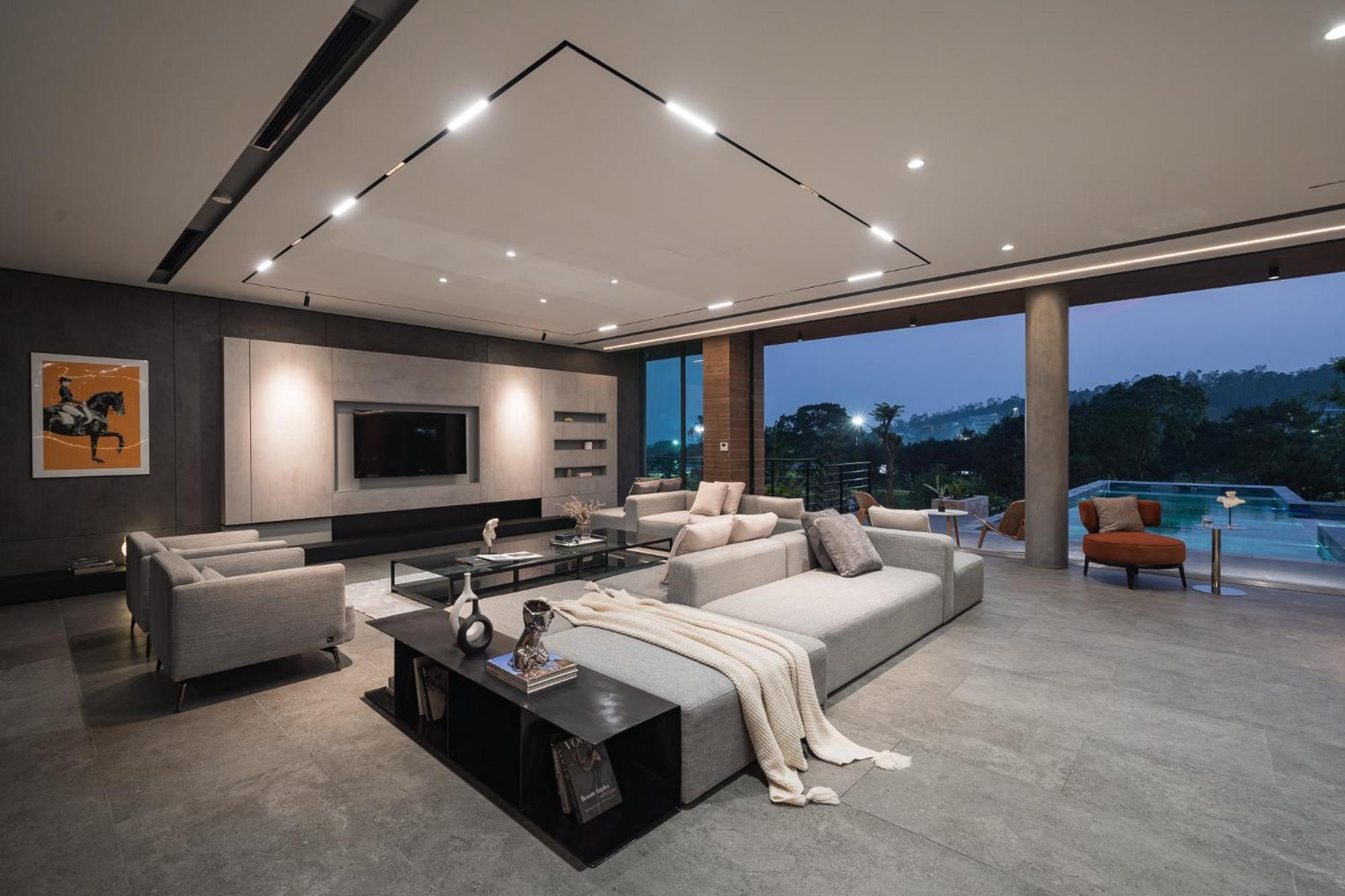 Moon Villa C27 Tam Dao Golf & Resort Biet Thu 8 Phong Ngu Rong 1300M2 Trong San Golf Tam Dao Ngoại thất bức ảnh